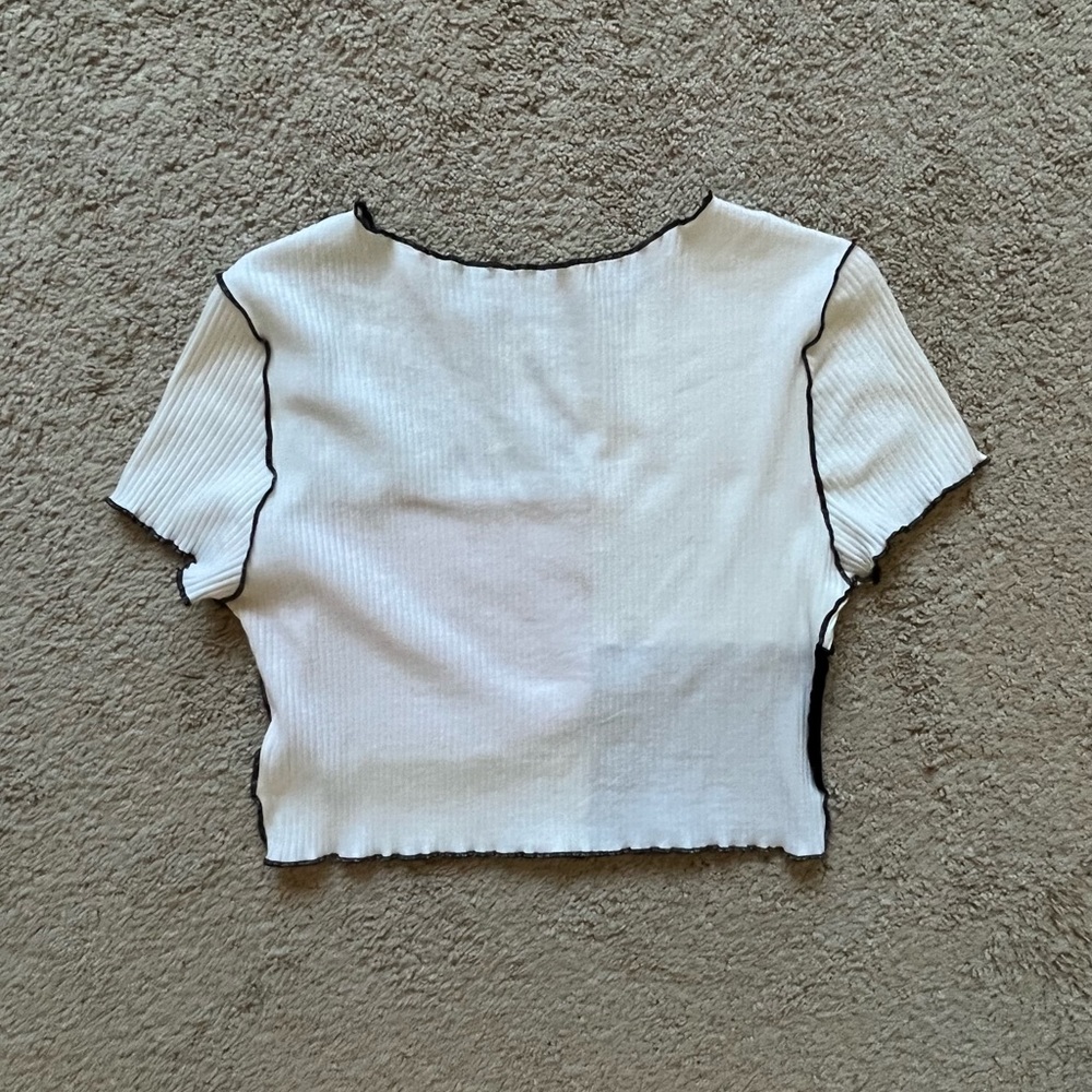 Patchwork Crop Top - Picture 2 of 2